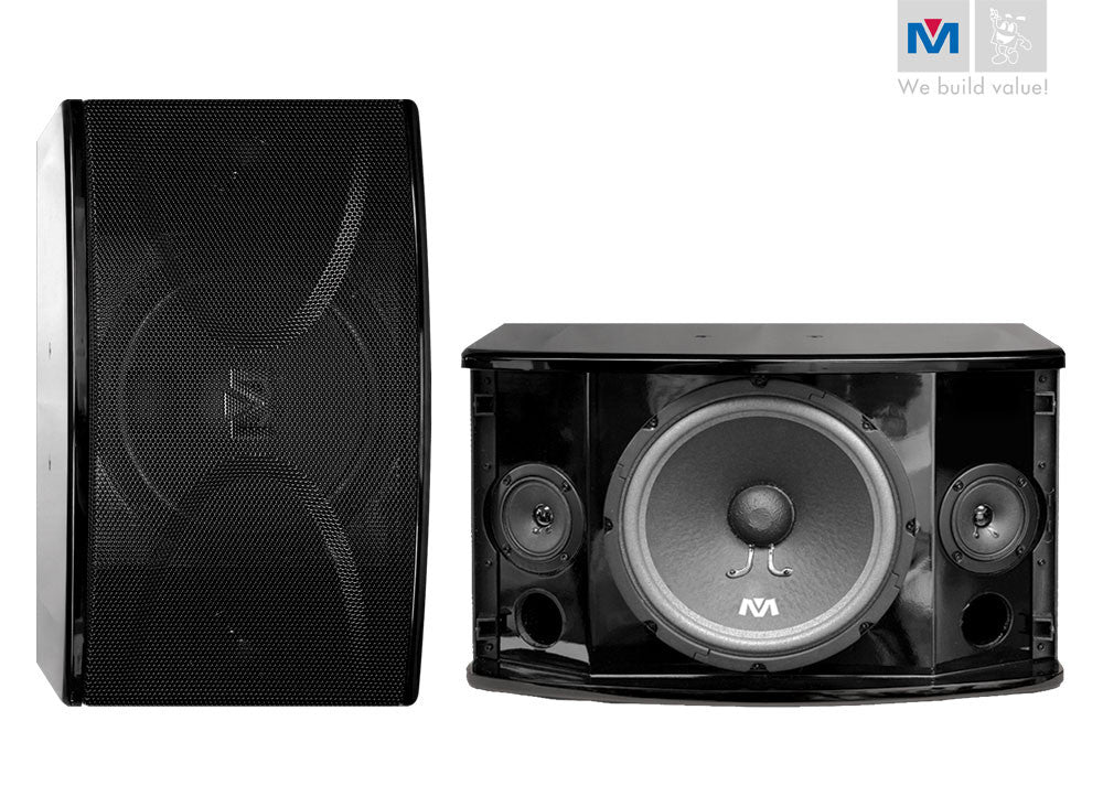 Better Music Builder: CS-600 G2<br>Passive 10" 450W+450W 3-Way Gloss Finish Speakers - Seattle Karaoke - Better Music Builder - Speakers - 1