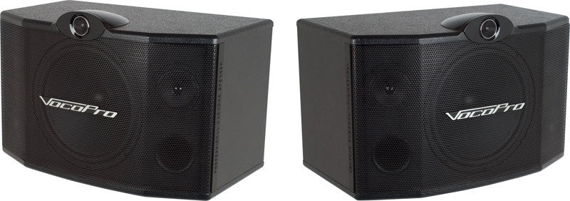 VocoPro: SV-500 Passive 250Watts 10" 3-Way Speakers (pair) - Seattle Karaoke - VocoPro - Speakers - 1