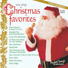 PSG-1023 X'Mas Favorites - Seattle Karaoke - Pocket Songs - English - CDG