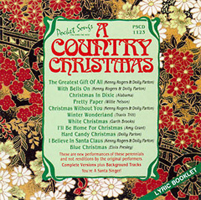 PSG-1123 Country X'Mas - Seattle Karaoke - Pocket Songs - English - CDG