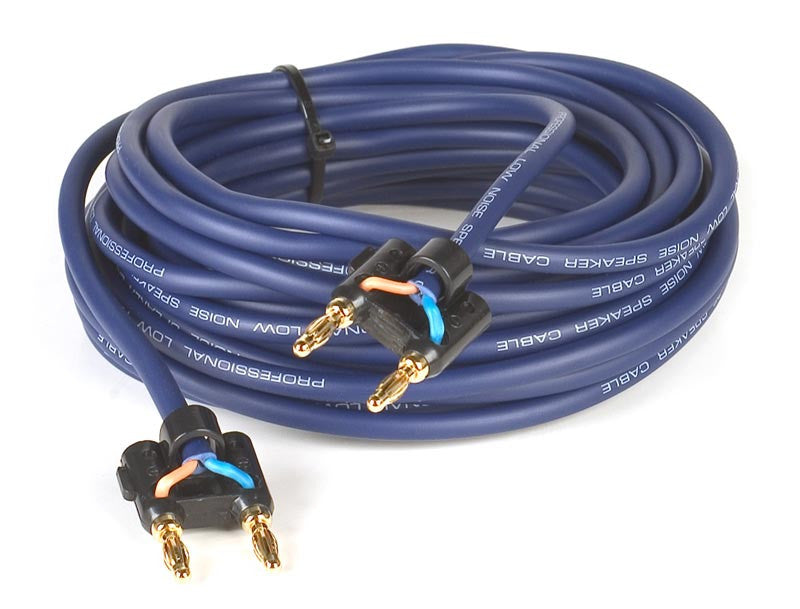 BNB-30 30ft Banana to Banana Speaker Cable - Seattle Karaoke - VocoPro - Speaker Cable